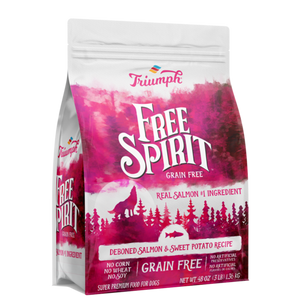 Triumph Free Spirit Grain Free Salmon and Sweet Potato Dry Dog Food