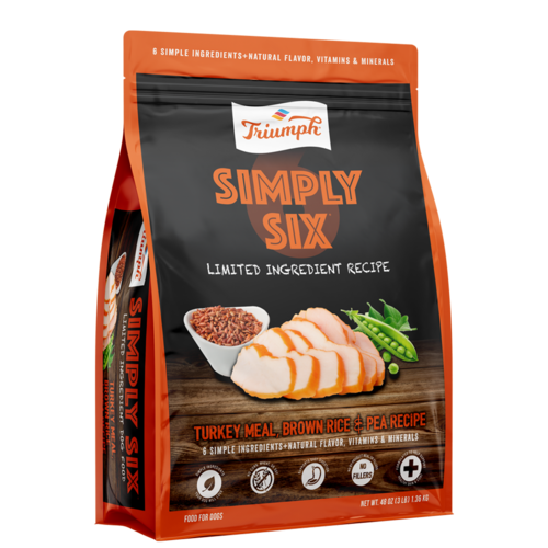 Triumph Simply Six Turkey Dry Dog Food