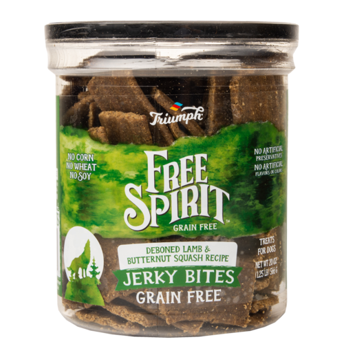 Triumph Grain Free Jerky Bites Lamb & Sweet Potato Dog Treats