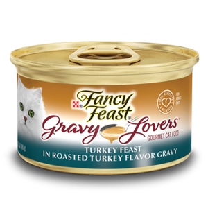 Fancy Feast Gravy Lovers Turkey Feast in Turkey Flavor Gravy Wet Cat Food