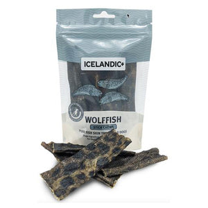 Icelandic+ Wolffish Stick & Pieces Chews Dog Treats