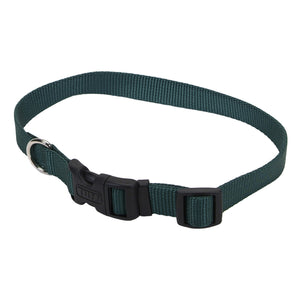 Coastal Adjustable Nylon Collar with Tuff Buckle Large Hunter