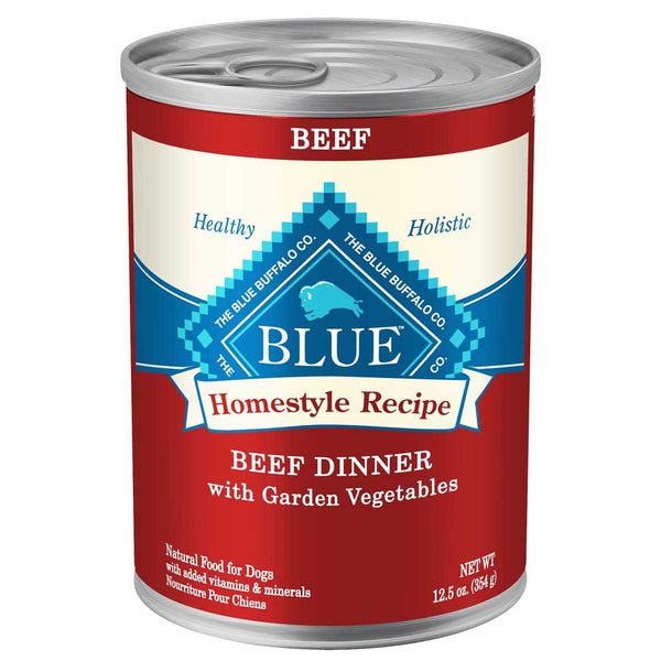 Blue Buffalo Homestyle Recipe Beef Dinner Wet Dog Food