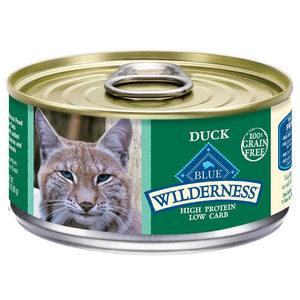Blue Buffalo Cat Wilderness Duck Wet Cat Food