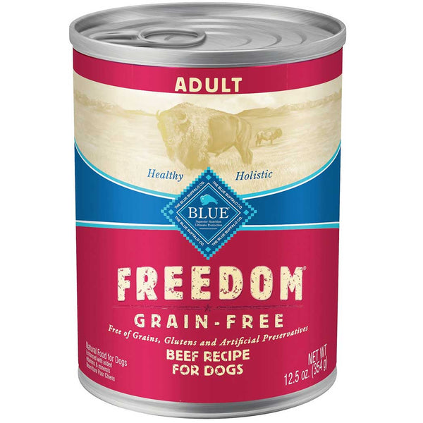 Blue Buffalo Freedom Grain Free Beef Adult Wet Dog Food
