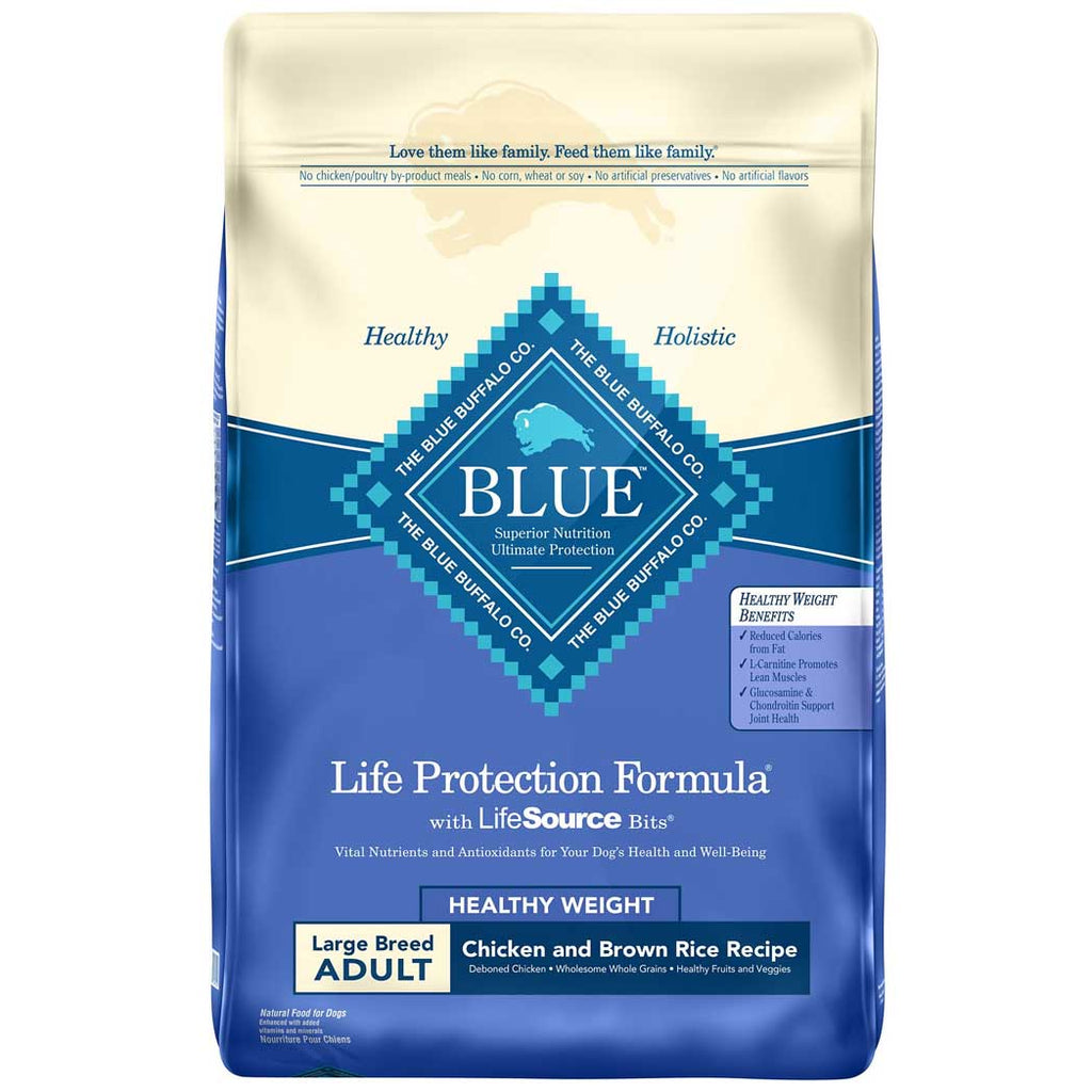 Blue buffalo reduced store calorie dog food