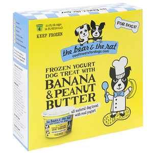 The Bear and the Rat Frozen Yogurt Banana & Peanut Butter