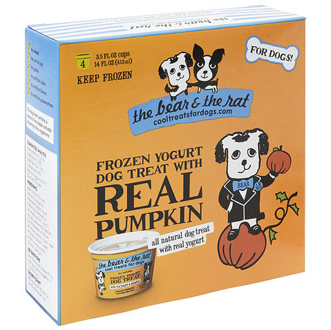 The Bear and the Rat Frozen Yogurt Pumpkin