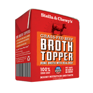 Stella & Chewy's Broth Topper Grass-Fed Beef Dog Food