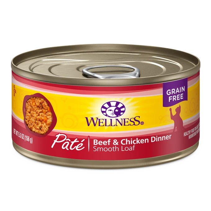 Wellness Beef & Chicken Wet Cat Food