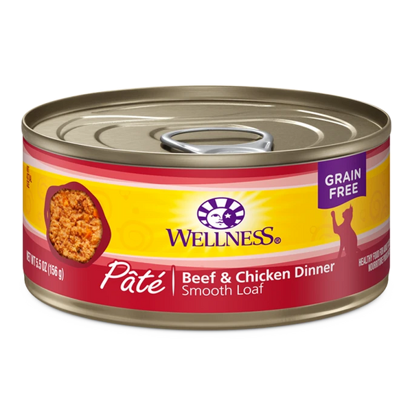 Wellness Beef & Chicken Wet Cat Food