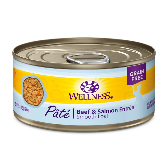 Wellness Beef & Salmon Wet Cat Food