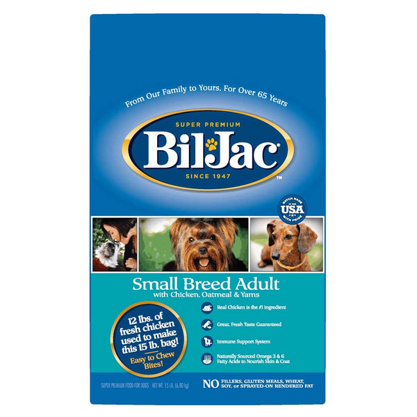 BilJac Small Breed Adult ドライフード 2袋 Bil Jac Small Breed Adult Dry Dog Food
