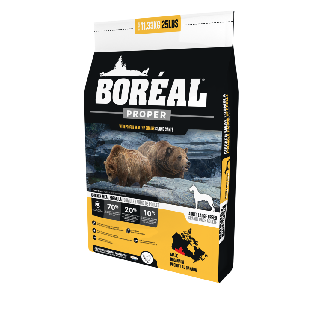 Boreal Proper Large Breed Chicken Meal - Low Carb Grains Dry Dog Food