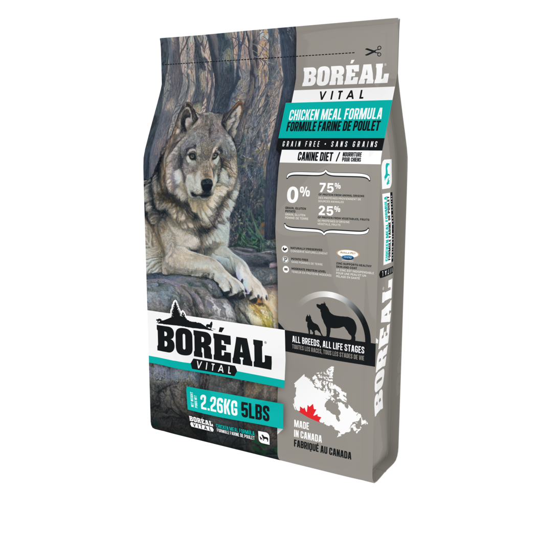Boreal Vital All Breed Chicken Meal - Grain Free Dry Dog Food