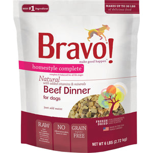 Bravo Freeze Dried Homestyle Complete Beef