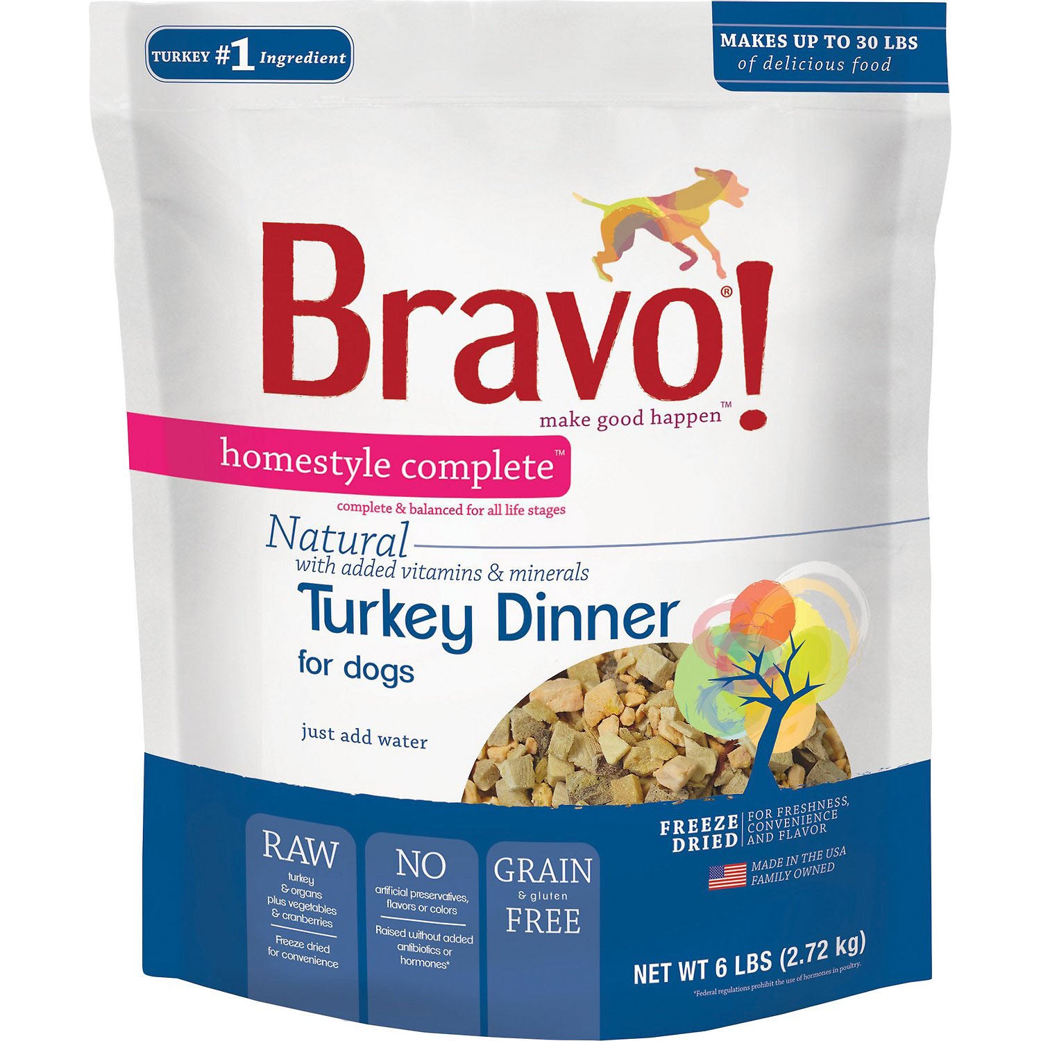 Bravo Freeze Dried Homestyle Complete Turkey