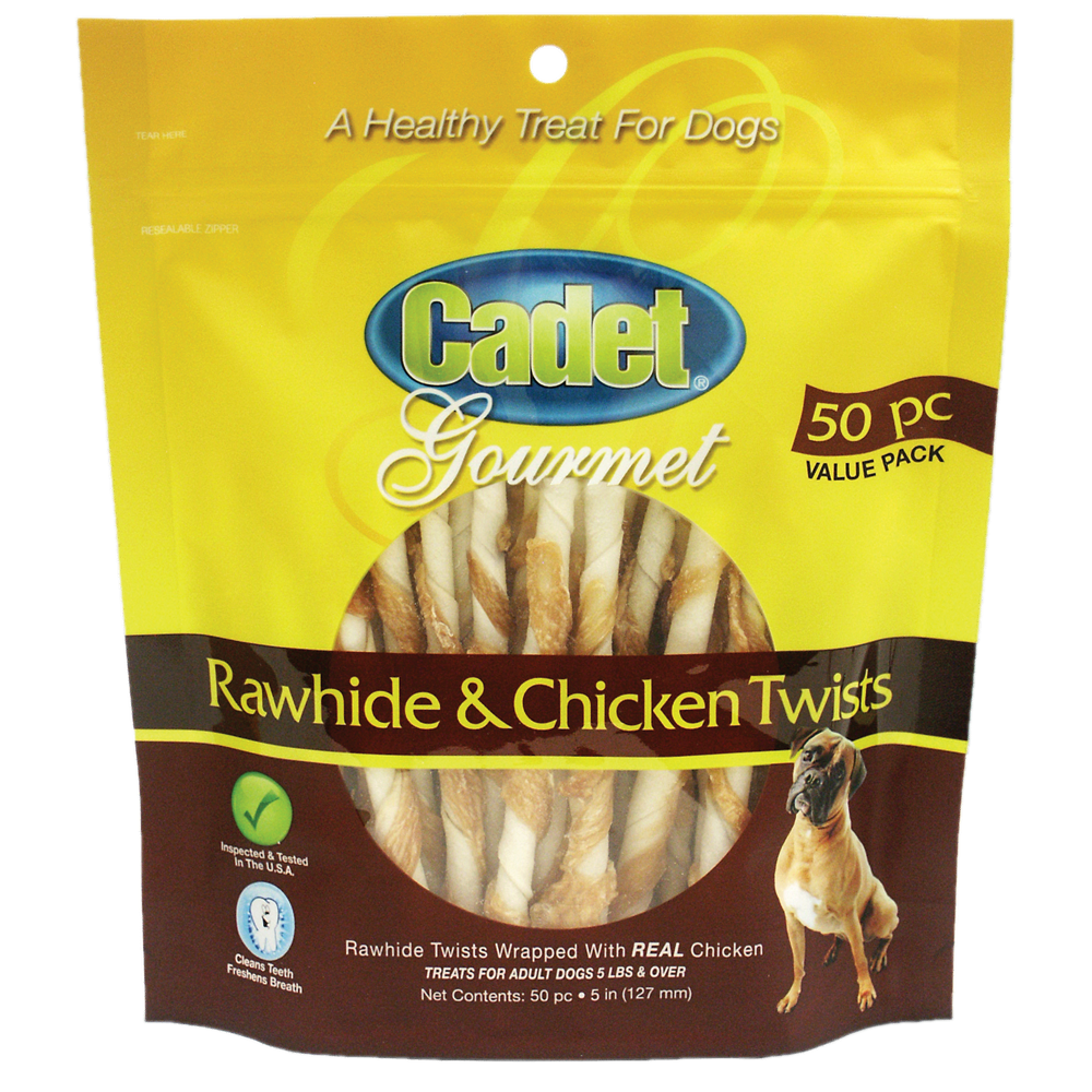 Cadet Rawhide & Chicken Twists