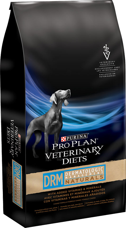 Purina Pro Plan Veterinary Diets DRM Dermatologic Management Naturals Dry Dog Food