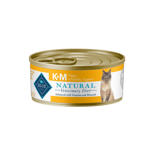 Blue Buffalo BLUE Natural Veterinary Diet K+M Kidney + Mobility Support Wet Cat Food
