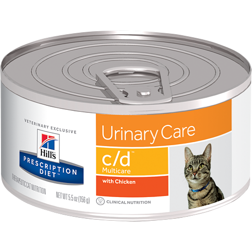 Hills Prescription Diet C/D Multicare Chicken Wet Cat Food