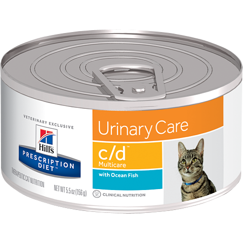 Hills Prescription Diet C D Multicare Ocean Fish Wet Cat Food