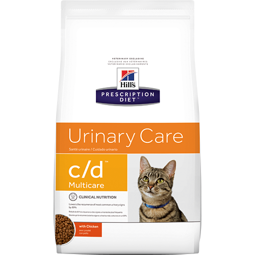 Cat food for top cats with urinary crystals