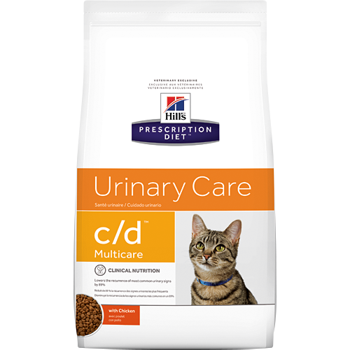 Hills Prescription Diet C/D Urinary Care Chicken Dry Cat Food