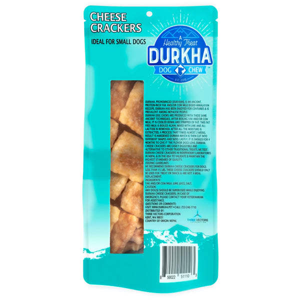 Durkha Cheese Crackers Dog Treats