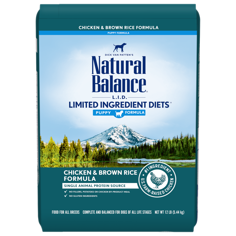 Natural Balance LID Puppy Chicken Rice Dry Dog Food