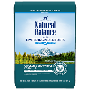 Natural Balance LID Puppy Chicken & Rice Dry Dog Food