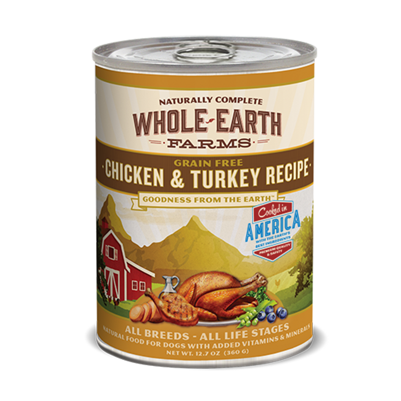 Whole Earth Grain Free Chicken & Turkey