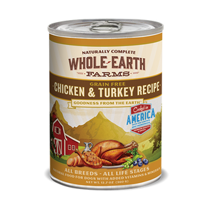 Whole Earth Grain Free Chicken & Turkey
