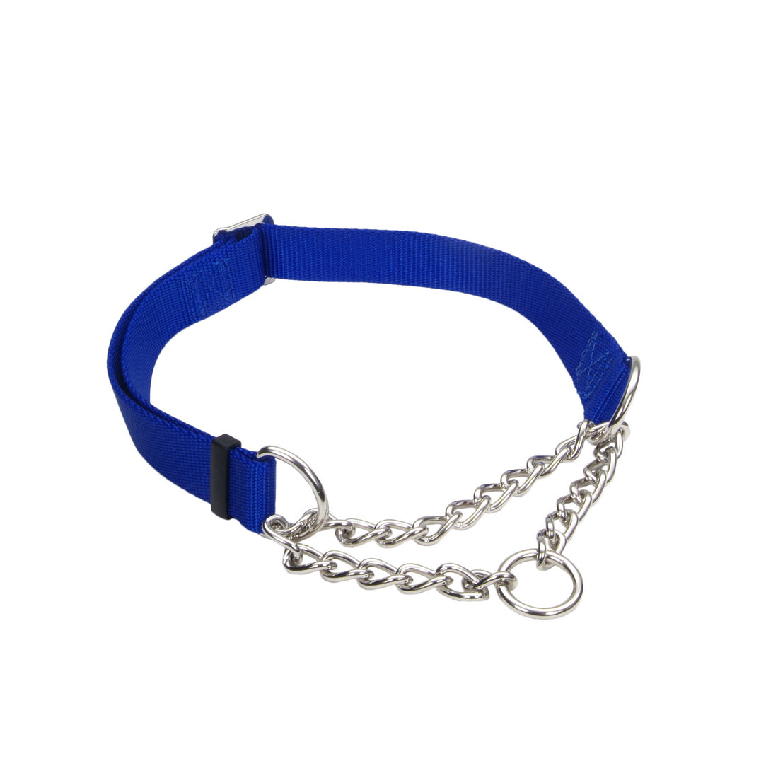Coastal Adjustable Check Choke Training Collar 5/8" - 14" Blue