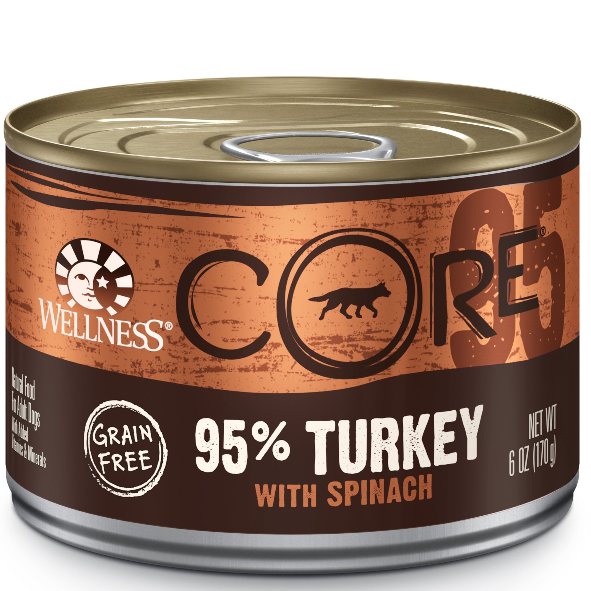 Wellness Core 95% Turkey & Spinach Wet Dog Food