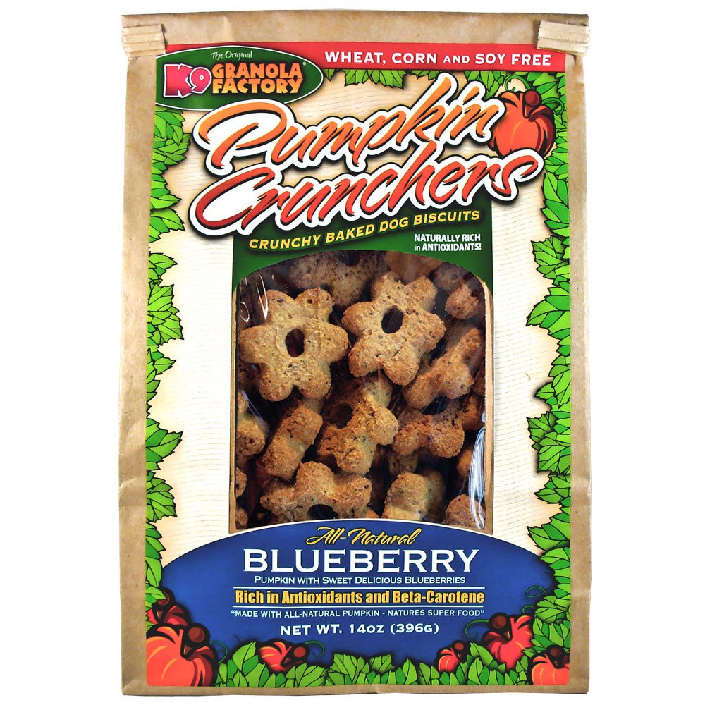 K9 Granola Factory Pumpkin Crunchers with Blueberry