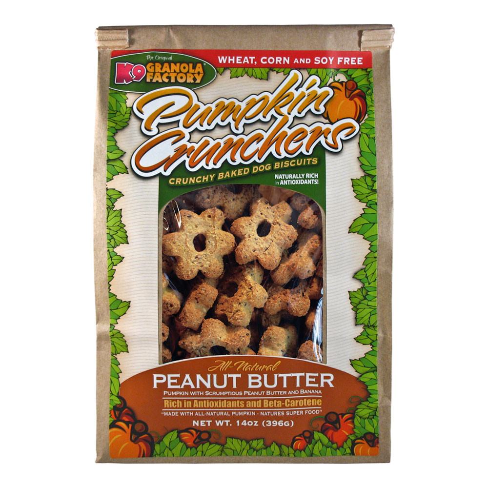 K9 Granola Factory Pumpkin Crunchers with Peanut Butter & Banana