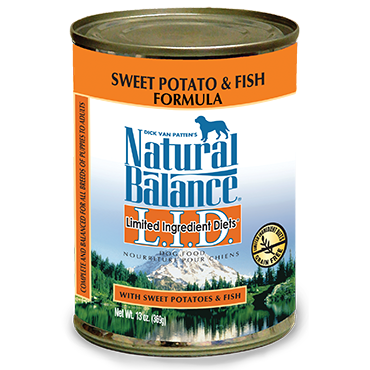 Natural Balance L.I.D. Limited Ingredient Diets Fish and Sweet Potato Wet Dog Food