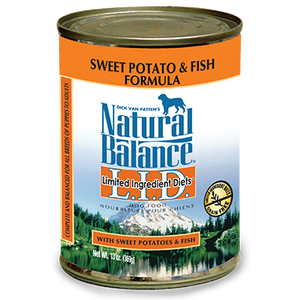 Natural Balance L.I.D. Limited Ingredient Diets Fish and Sweet Potato Wet Dog Food