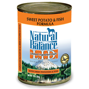 Natural Balance Limited Ingredient Sweet Potato & Salmon Recipe Wet Dog Food
