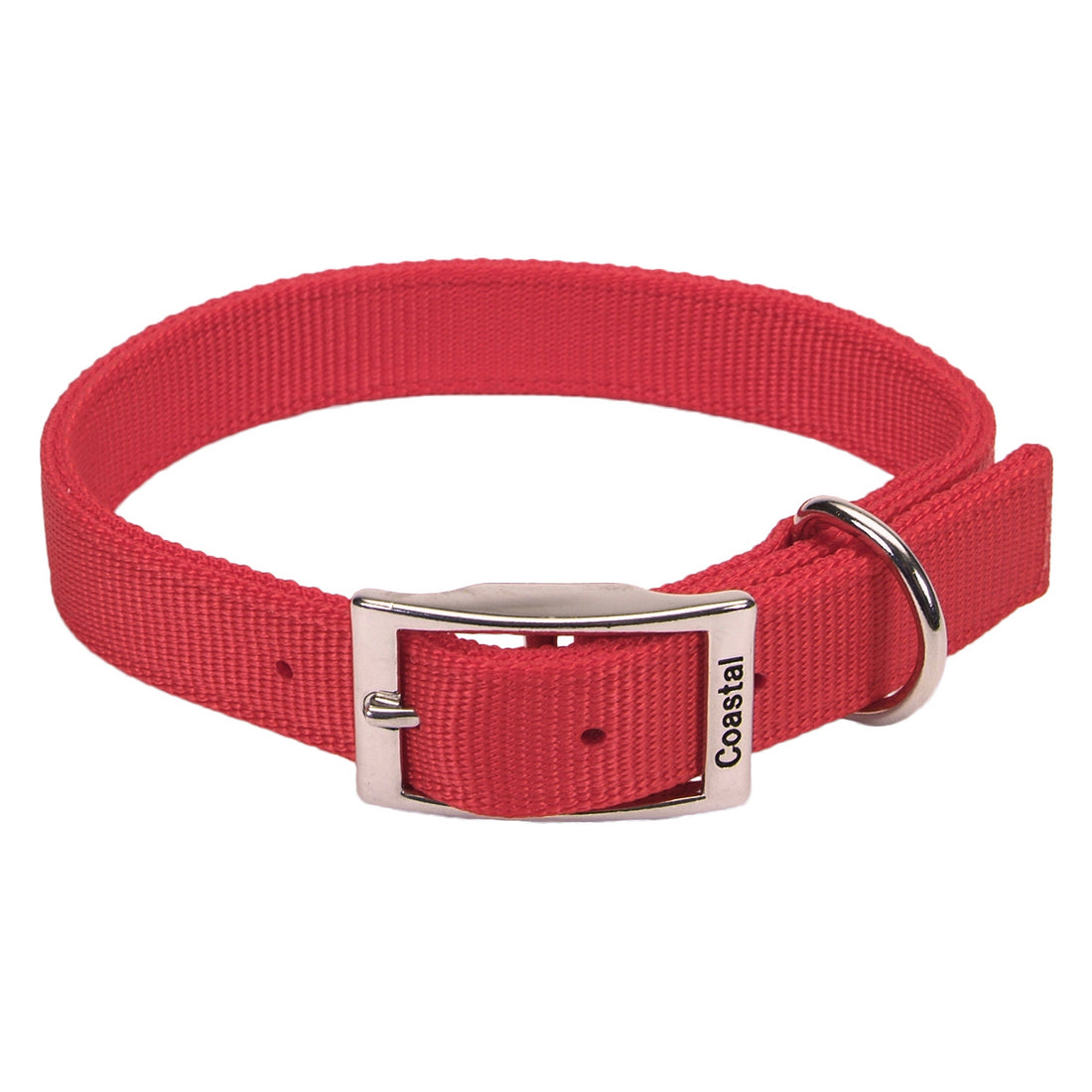 Coastal Double Nylon Collar 22" Red