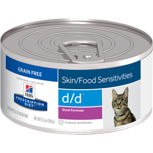 Hills Prescription Diet D/D Duck Wet Cat Food