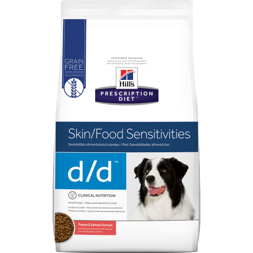 Hills Prescription Diet D/D Potato & Salmon Dry Dog Food