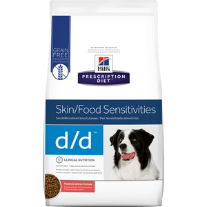 Hills Prescription Diet D/D Potato & Salmon Dry Dog Food