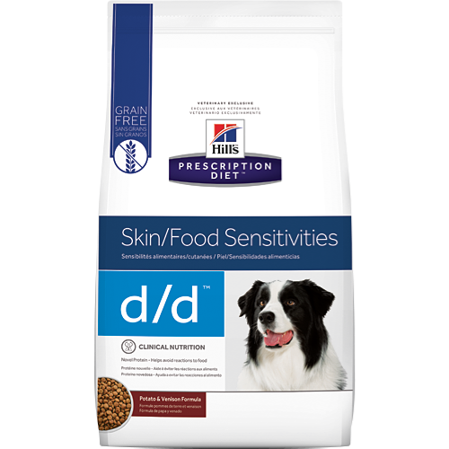 Hills Prescription Diet D/D Potato & Venison Dry Dog Food
