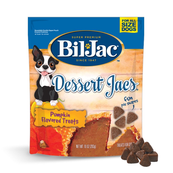 Bil Jac Dessert Jacs Pumpkin Flavored Dog Treats