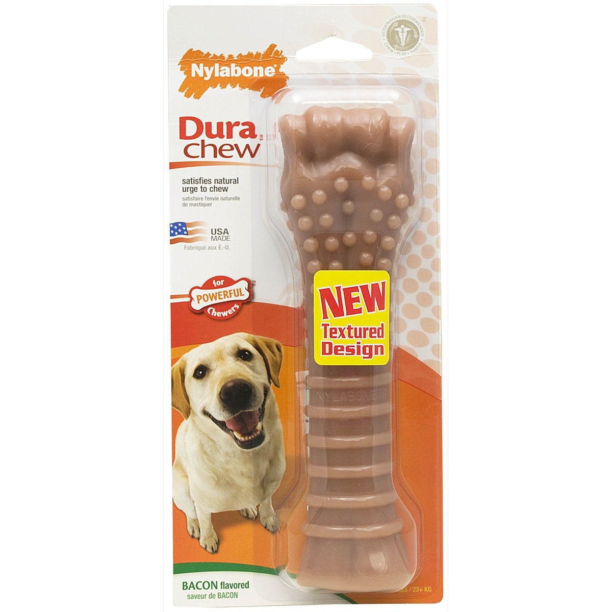 Nylabone Dura Chew Bacon Souper Free* NJ Local Delivery