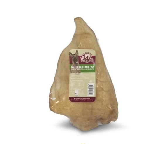 Wild Eats Water Buffalo Ear Dog Chew