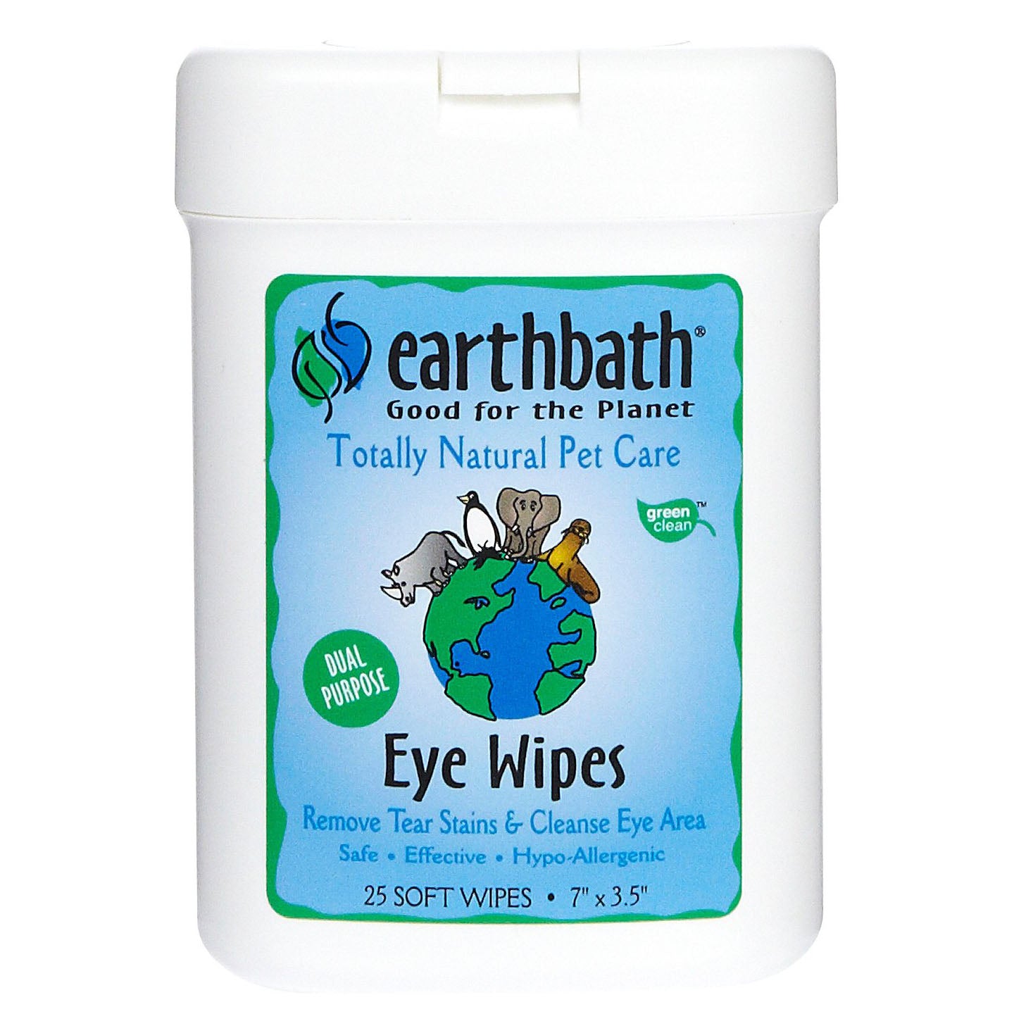 Earthbath 25 ct. Eye Wipes