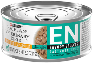 Purina Pro Plan Veterinary Diets EN Gastroenteric Savory Selects Chicken Wet Cat Food